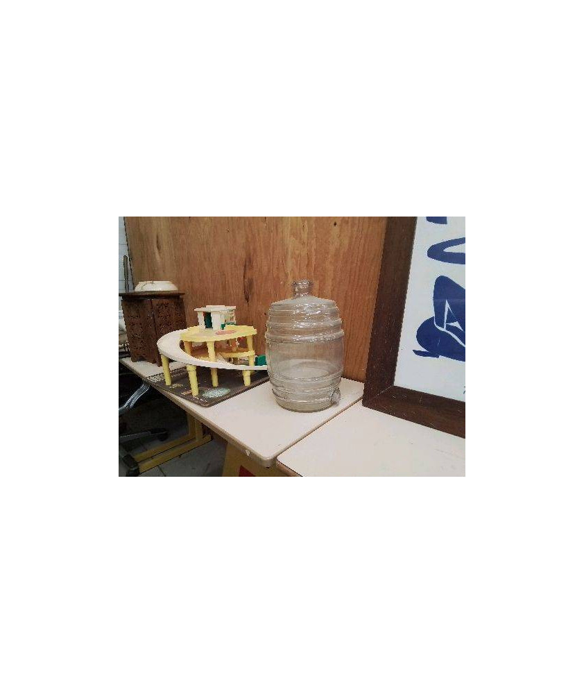 BOMBONNE À EAU EN VERRE 