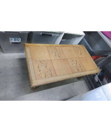 TABLE BASSE CARRELEE