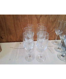 LOT DE 6 COUPE DE CHAMPAGNE 
