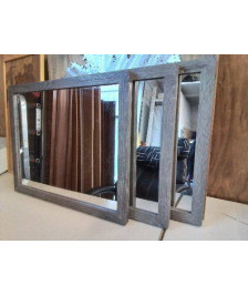 MIROIR RECTANGULAIRE EN BOIS 
