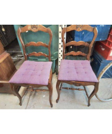 CHAISE PAILLÉ STYLE LOUIS XV