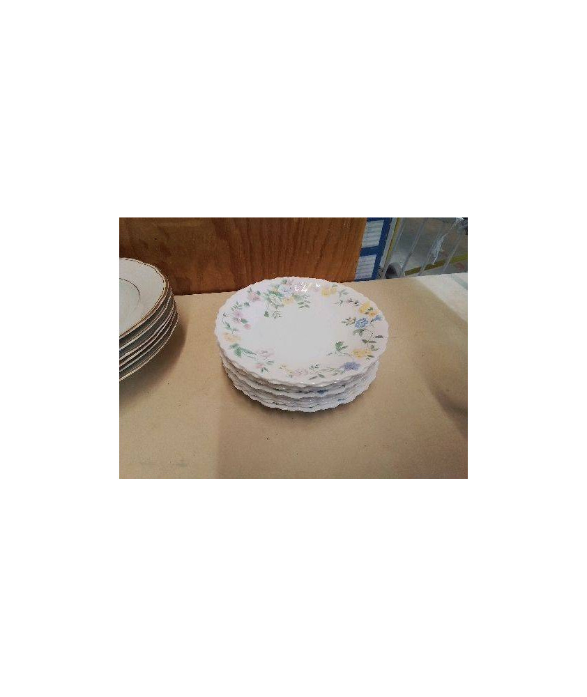 LOT DE 11 ASSIETTES À DESSERT 