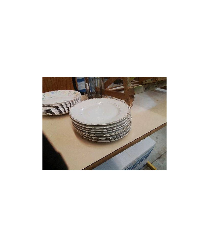 LOT DE 5 ASSIETTES À DESSERT