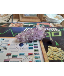 GRAPPE RAISIN EN PIERRE SEMI PRECIEUSE 