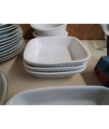 LOT DE 3 RAMEQUIN CARRÉ 