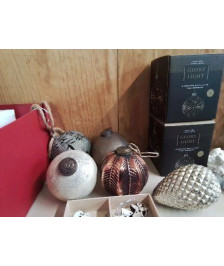 BOULE DECORATION SAPIN 