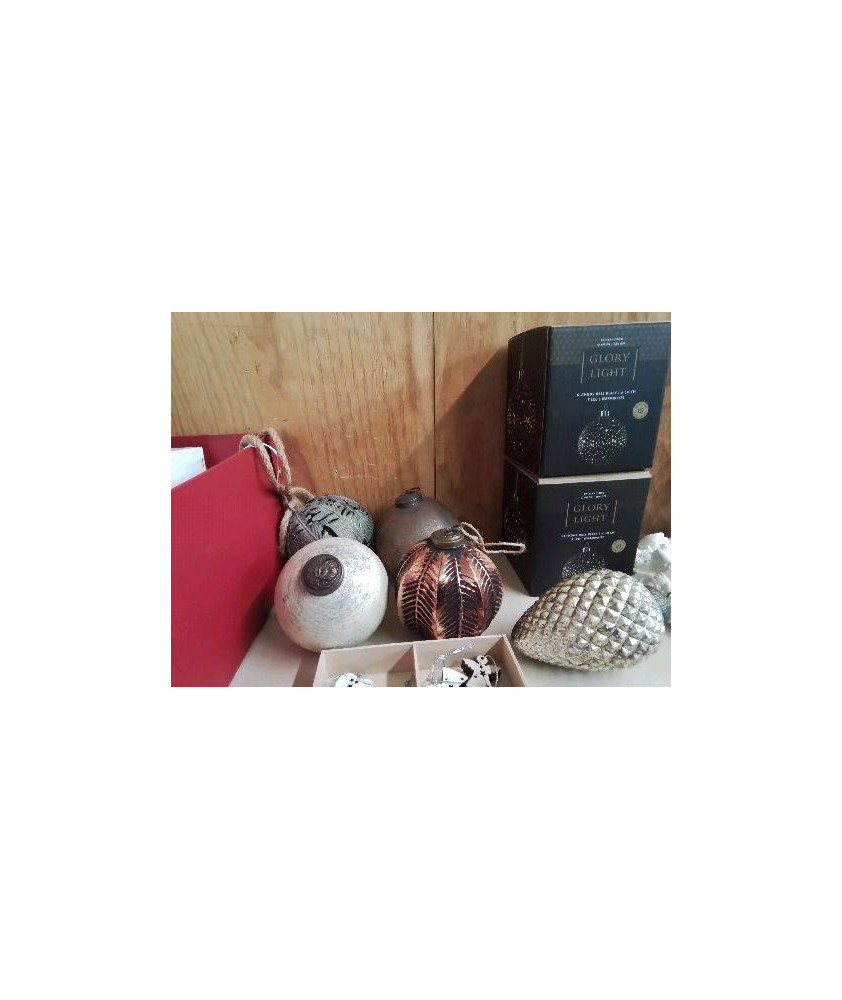 BOULE DECORATION SAPIN 