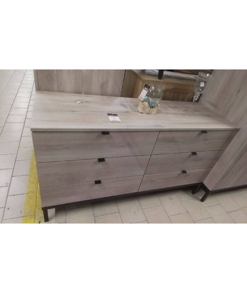 COMMODE 6T EN 2 COLIS