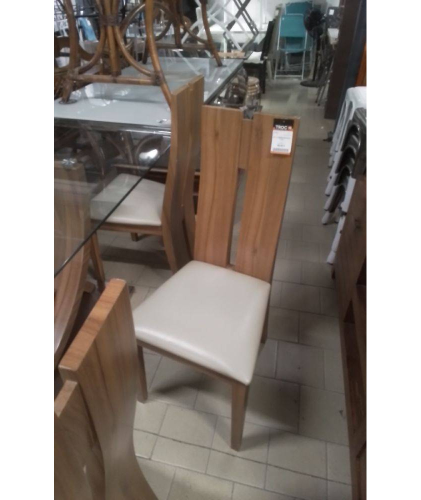 LOT 4 CHAISES WENGUE ATLAS