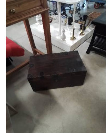 MALLE RECTANGULAIRE BOIS EN L\'ÉTAT 