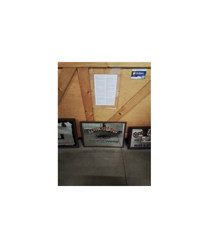 MIROIR RECTANGULAIRE KENTUCKY DERBY 