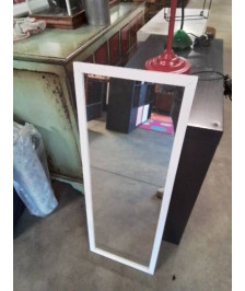MIROIR RECTANGULAIRE BOIS BLANC 
