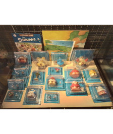 VILLAGE COMPLET SCHTROUMPFS 100 PIECES