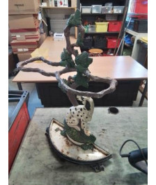 PORTE PARAPLUIE FONTE AU DALMATIEN 