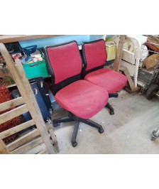 CHAISE DE BUREAU ROUGE