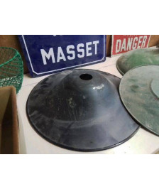 ABAT JOUR EN TOLE NOIR