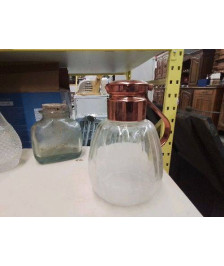 CARAFE DECO COULEUR CUIVRE