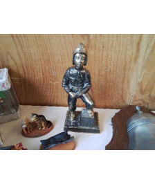 STATUETTE BRONZE POMPIER