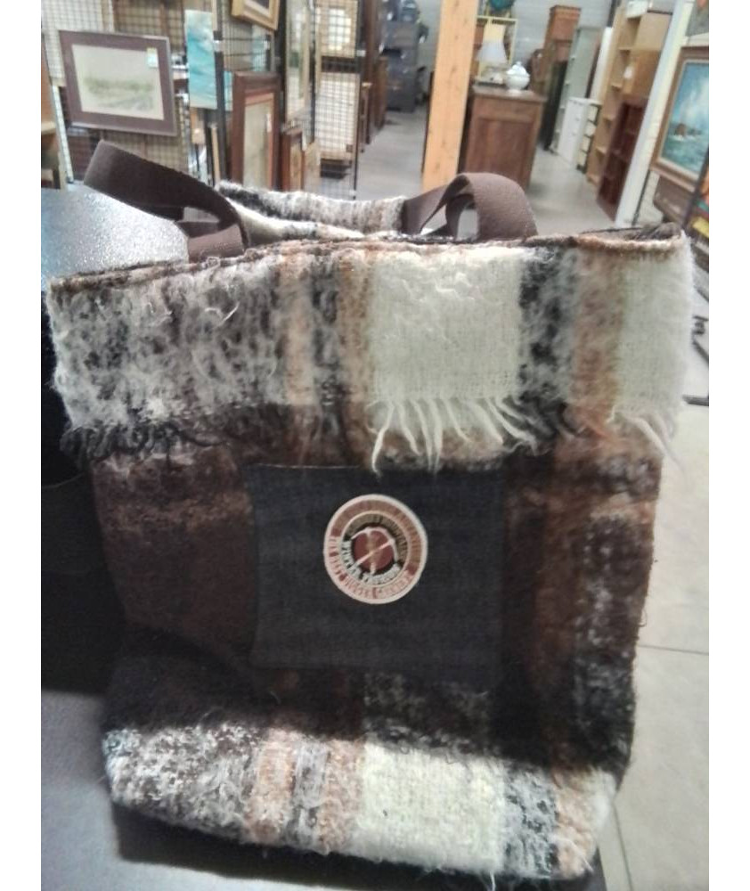 SAC TISSU LAINE ECOSSAIS
