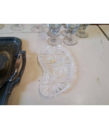 VIDE POCHE MOTIF FLORAL EN VERRE 