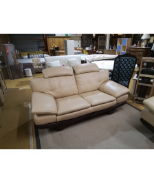 SALON 3/2 CUIR EN L’ETAT 