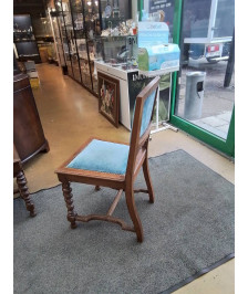 LOT DE 6 CHAISES CAPITONNÉ 