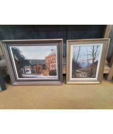 PEINTURE SIGNE P MOHR 