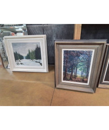 PEINTURE SIGNE P MOHR 