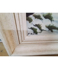 PEINTURE SIGNE P MOHR 