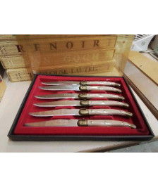 LOT DE 6 COUTEAU LAGUIOLE 