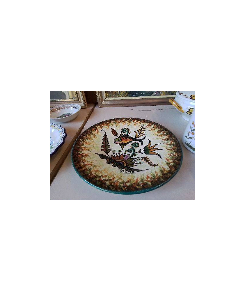 PLAT MOTIF POISSON QUIMPER