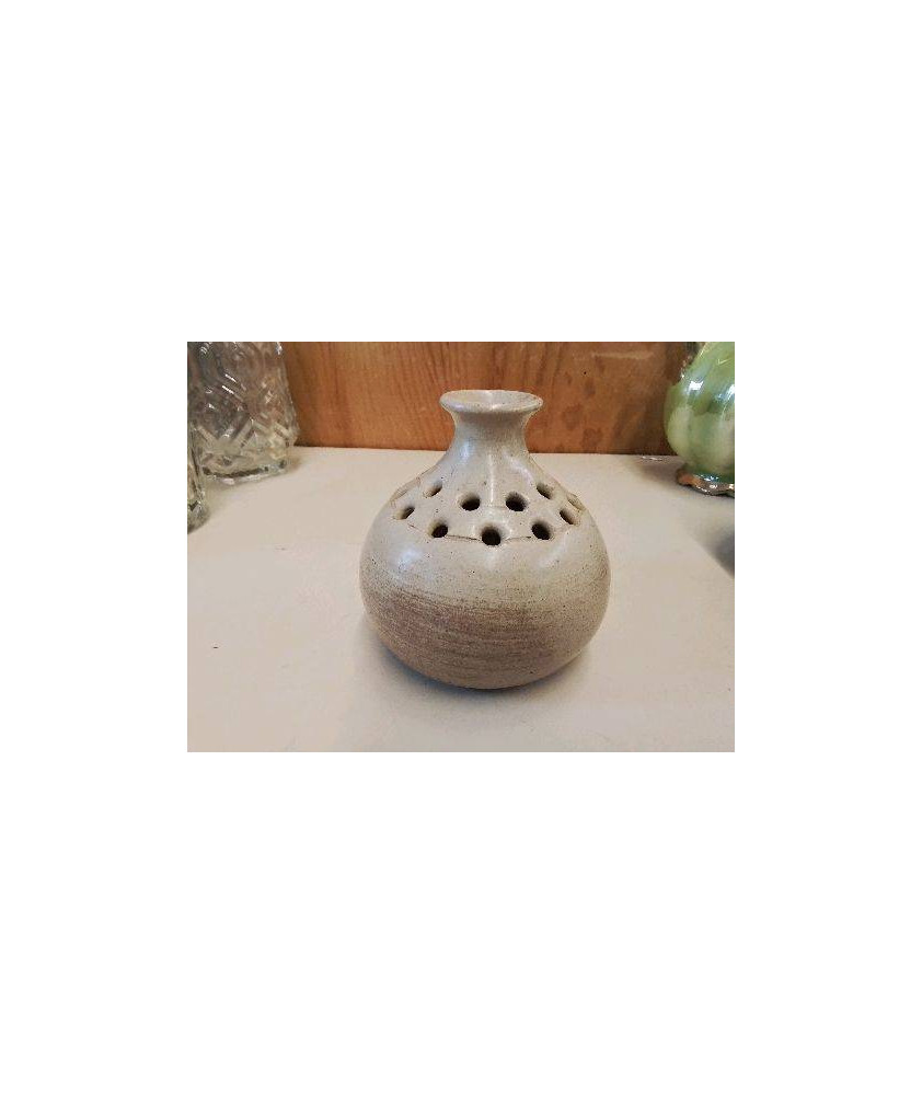 PIQUE FLEUR EN GRÈS 