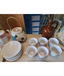  TASSE BLANCHE ET SOUCOUPE