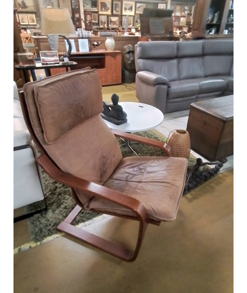 FAUTEUIL CUIR EN L’ETAT 