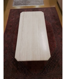 TABLE DE SALON EN TRAVERTIN 