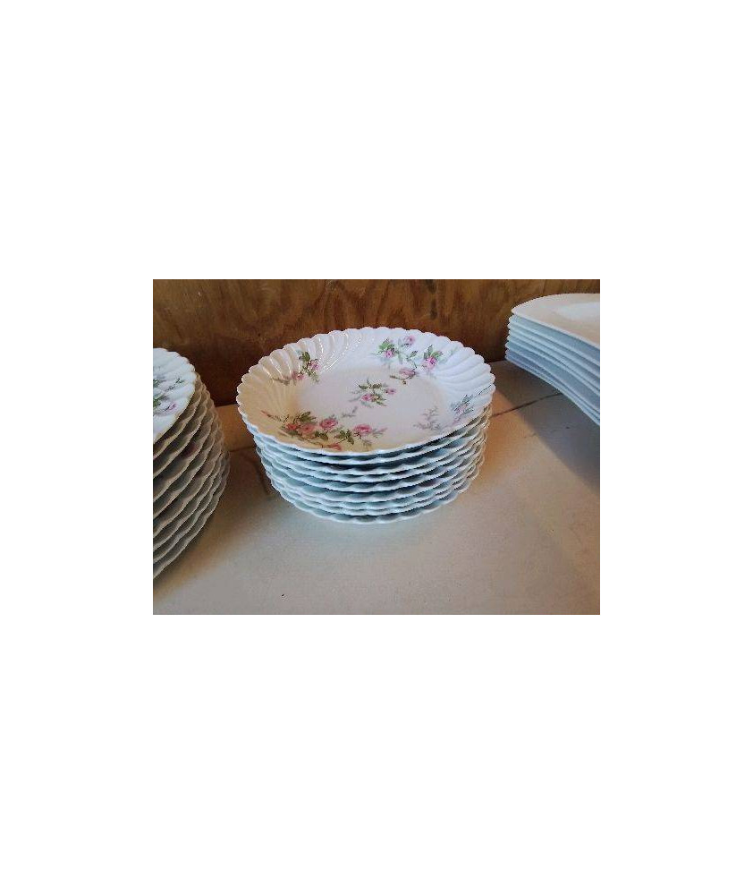 LO 9 ASSIETTES CREUSES 