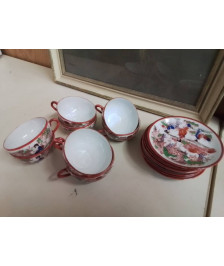 LOT DE TASSES JAPONNAISES 