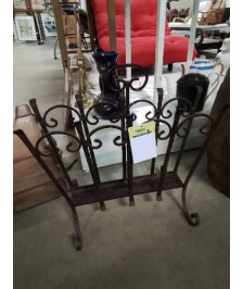 PORTE REVUES FER FORGÉ CINTRÉ ANNÉES 50