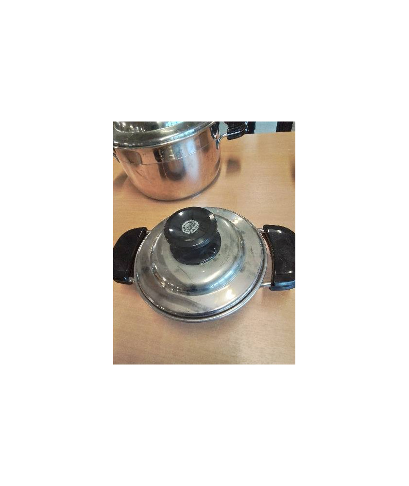 FAITOUT ACIER INOX UNIVERSAL COOK SYSTEM FRABOSK TOUS FEUX SAUF INDUCTION 