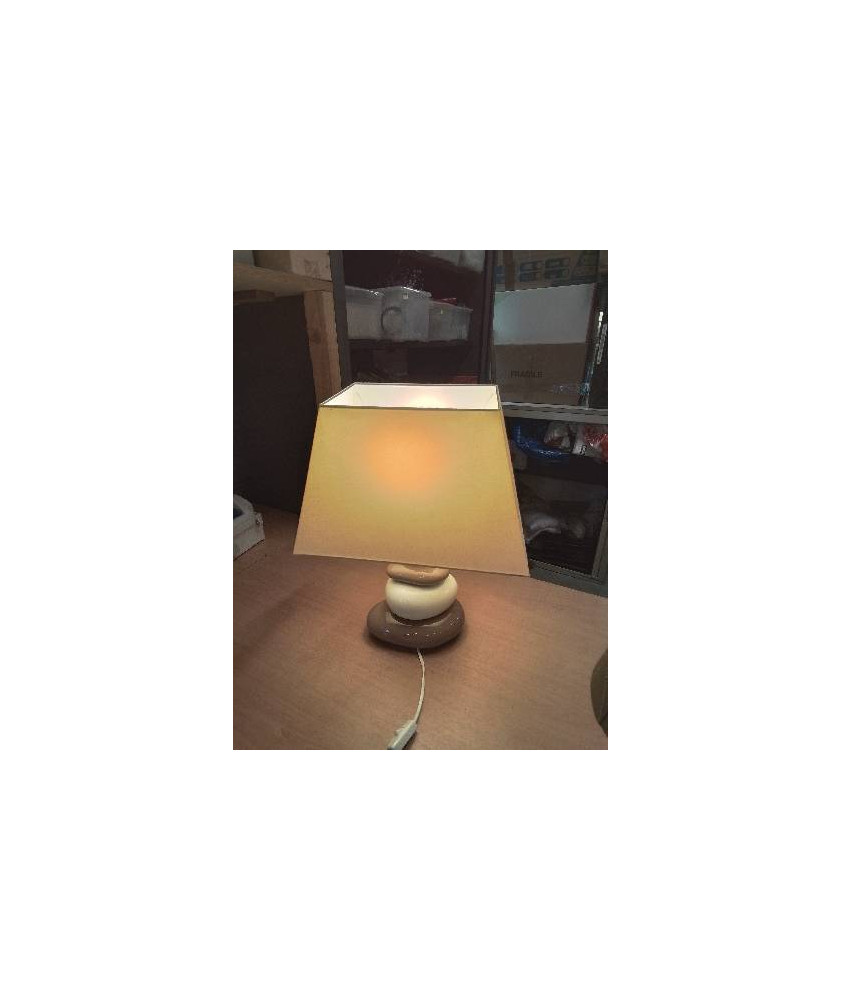 LAMOE GALETS CÉRAMIQUE ECRU CHOCOLAT AJ ECRU