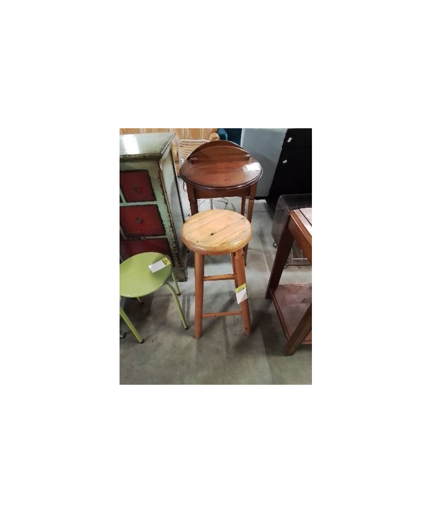 TABOURET ROND PIN