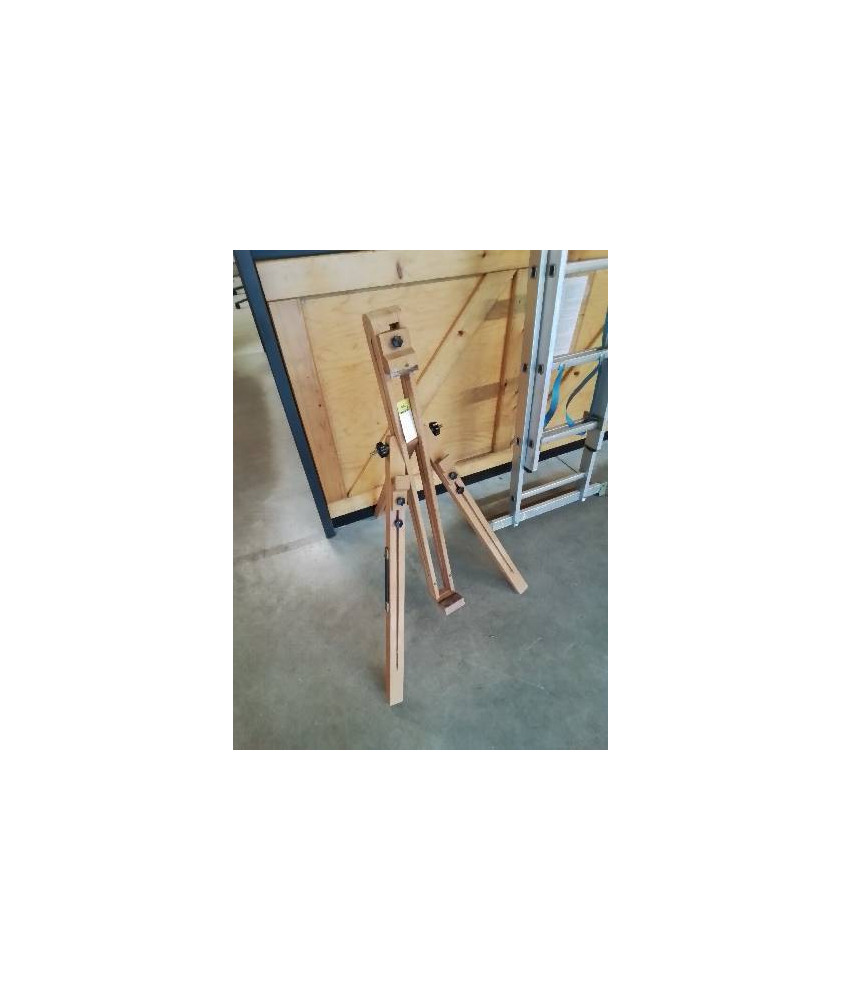 CHEVALET PLIANT BOIS CLAIR
