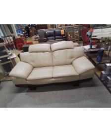 SALON 3/2 CUIR EN L’ETAT 