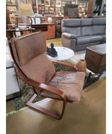 FAUTEUIL CUIR EN L’ETAT 