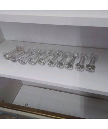 SERIE DE 10 PORTES COUTEAUX 