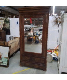 ARMOIRE 1P MIROIR NAPOLEON III