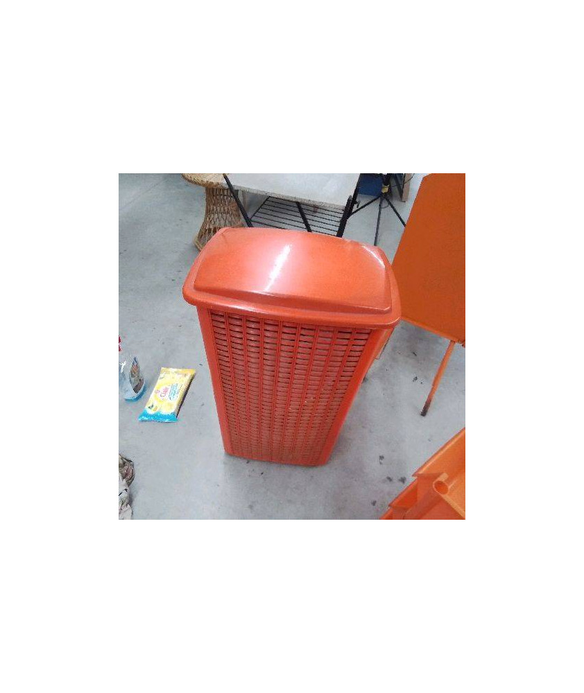 PANIER A LINGE ORANGE 
