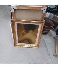 HUILE SUR TOILE FEMME