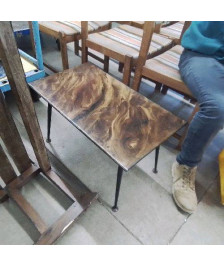 TABLE BASSE LAQUEE VINTAGE 