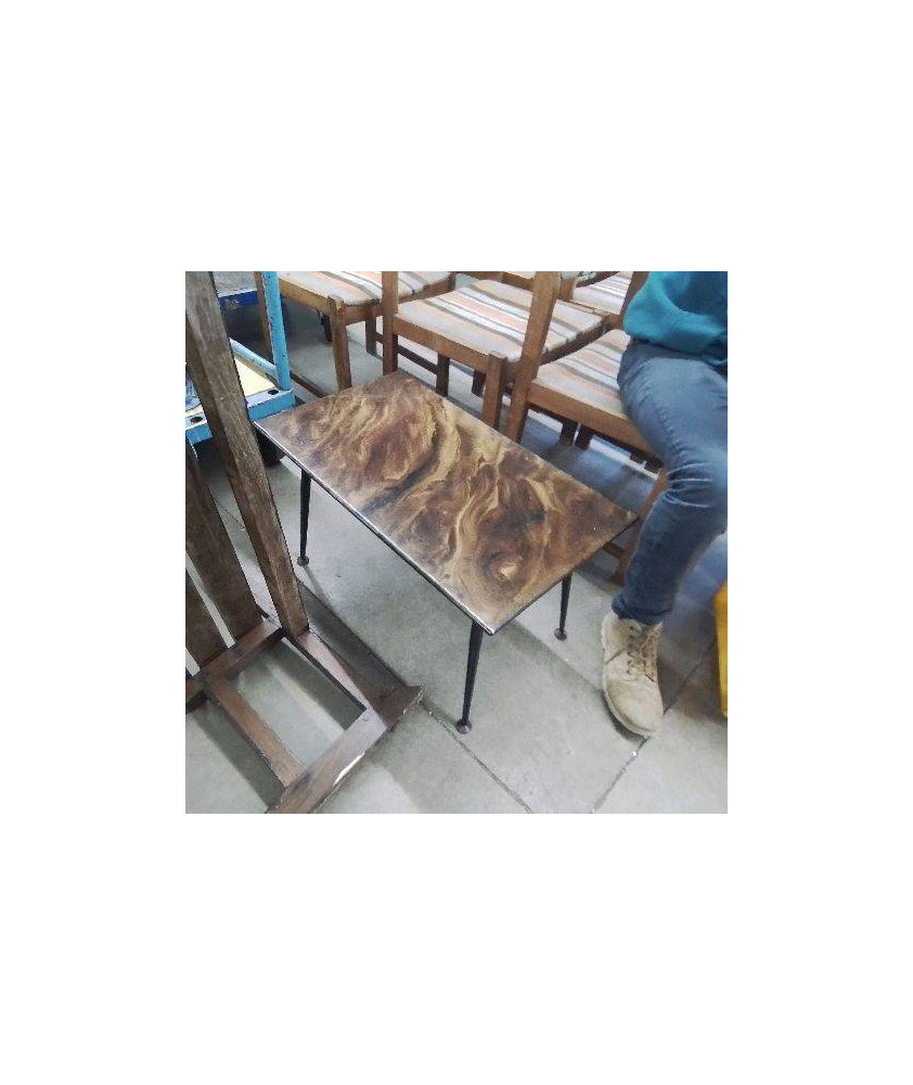 TABLE BASSE LAQUEE VINTAGE 